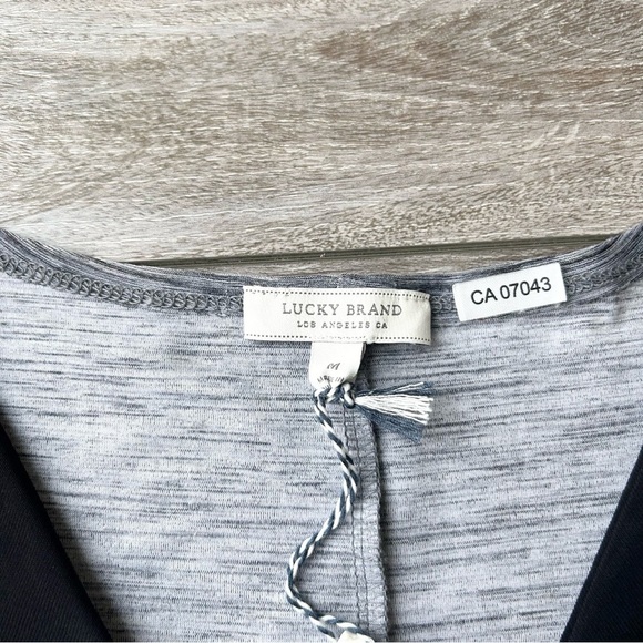 NWT Lucky Brand Jersey Poncho Top - Picture 6 of 12